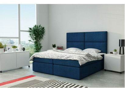 Upholstered bed Design Bed Bedroom Textile Leather Upholstery Hotel Beds Boxspring