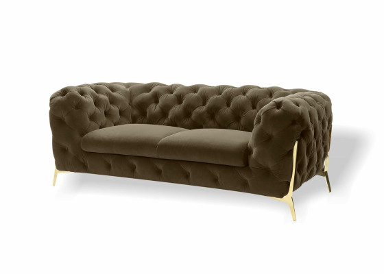 Sofa 2 Seater Classic Chesterfield Sofas Couches Upholstery Two-seater Seat new