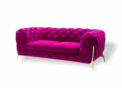 Sofa 2 Seater Classic Chesterfield Sofas Couches Upholstery Two-seater Seat new