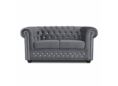 Chesterfield York Blink with Bed function Textile Couch Upholstery Sofas Couches new