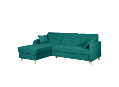 Sofa bed design corner sofa L-shape bed couch textile sofas fabric sleep function