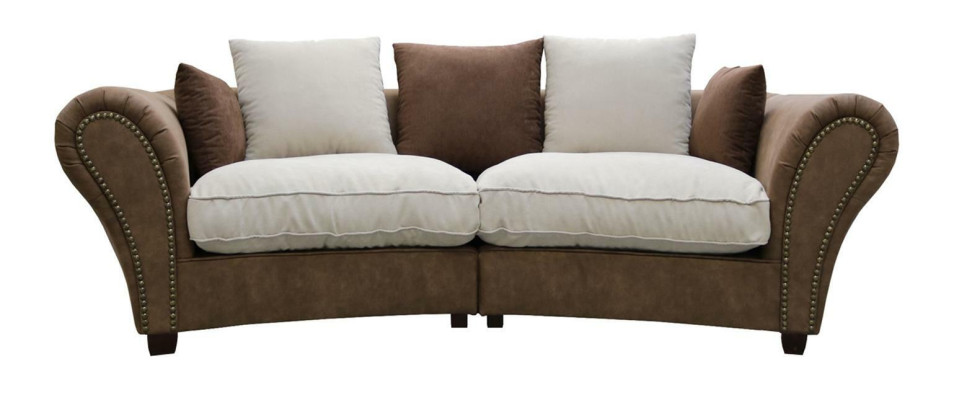 Sofa 4 Seater Fabric Sofas Luxury Couch Couches big Upholstery Lümmel 265cm
