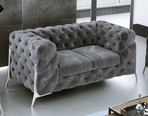 Chesterfield Couch 2 Seater Upholstery Seat Fabric Textile Couches Leather Sofas Sofa