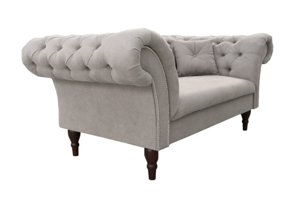 new 2 Seater Chesterfield Upholstery Couch Fabric Couches Sofa Seat Suite