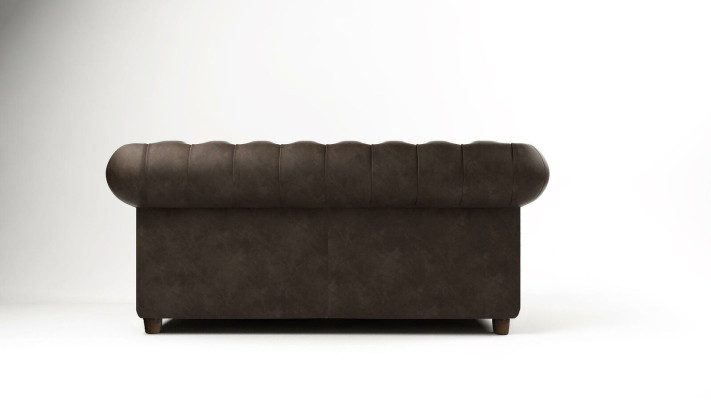 Chesterfield Couch 2 Seater Upholstery Seat Textile Fabric Couches Leather Sofas Sofa