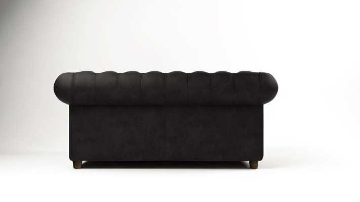 Design Chesterfield Sofa 2 Seater Couch Upholstery Leather Sofas Living room