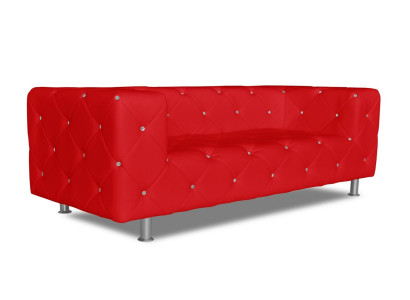 Three Seater Design Sofa Couch Upholstery Sofa Textile Sofa Modern Relax Club 3 Seater