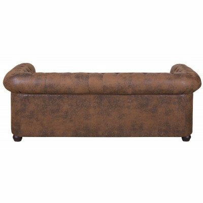 Chesterfield York Gobi 3 Seater Leather Couch Upholstery Sofas Couches new