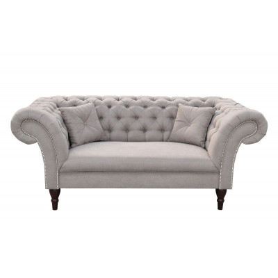 Chesterfield Design Sofa Couch 2 Seater Upholstery Sofas Couches 2er Suite new