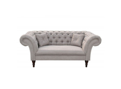 Chesterfield Design Sofa Couch 2 Seater Upholstery Sofas Couches 2er Suite new