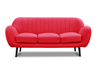 Three Seater Couch Upholstery Design Sofa 3 Seat Sofas Room Red Luxury Couches