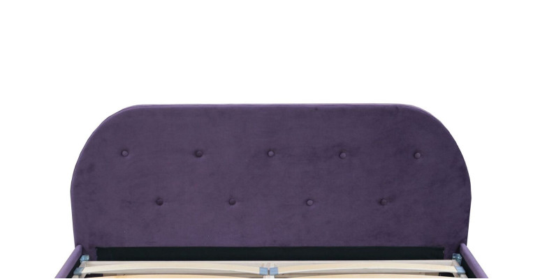 Designer Bed Beds Marriage bed Double bed Upholstered bed Bedroom Textile bed