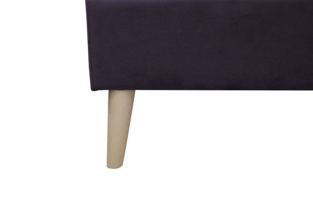 Designer Bed Beds Marriage bed Double bed Upholstered bed Bedroom Textile bed