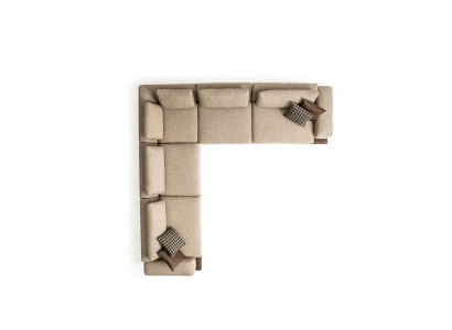 Corner sofa Living room Sofa L-shape new Couch Modern Upholstered sofa Textile