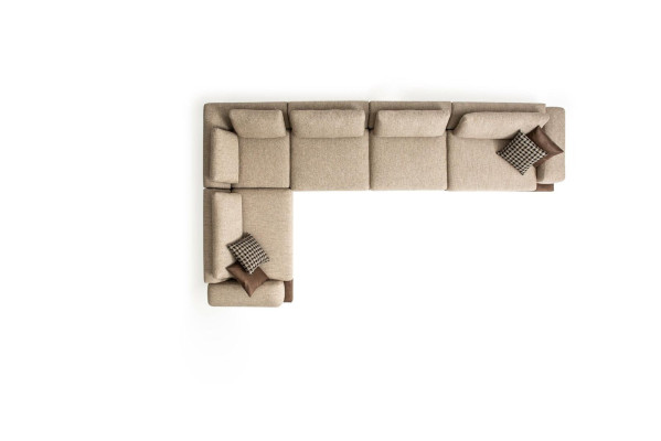 Corner sofa Living room Sofa L-shape new Couch Modern Upholstered sofa Textile