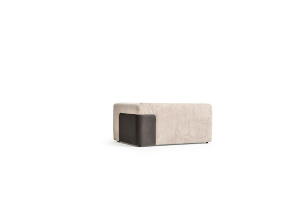 L-shaped sofa Beige Corner sofa Living room furniture Upholstered sofa Textile new