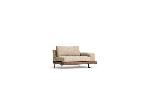 Large Beige Sofa Upholstered furniture Six-seater Designer Seating Set Textile