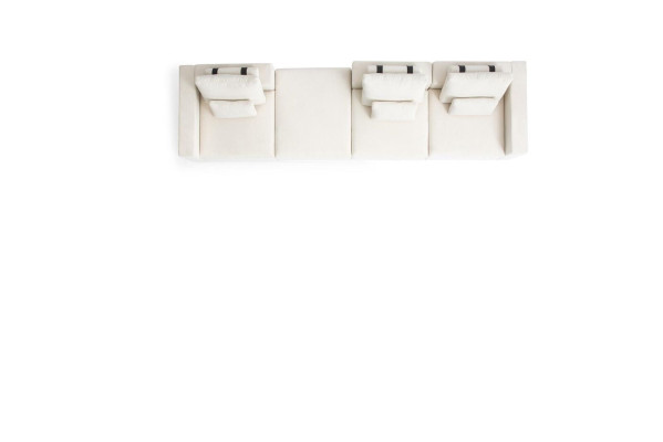 Corner upholstered sofa luxury six-seater modern couch corner living group living group