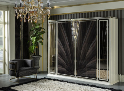 Wardrobe White Luxury Purple Wardrobe Bedroom Wood Furniture Cabinets