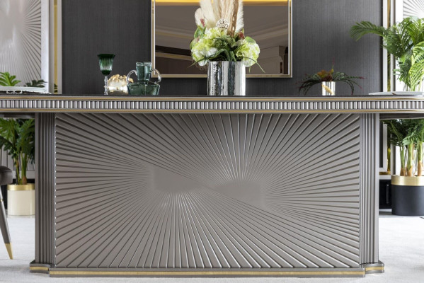 Silver Dining table Luxury Tables Furniture Dining Tables Table Silver Furnishings