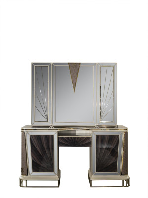 Luxury Dressing table Design Table Console Chest of drawers Dressing tables Mirror 2pcs.