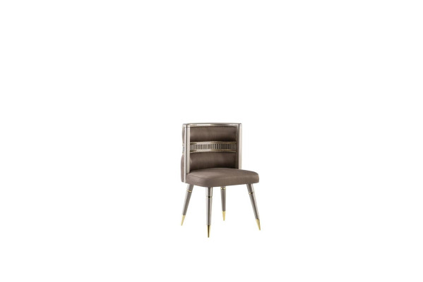 Dining room set brown dining table 2x chairs suite tables group 3 pieces.