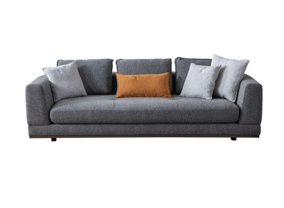 Sofa 3 Seater Modern Furniture White Living room Luxury 243cm three seater