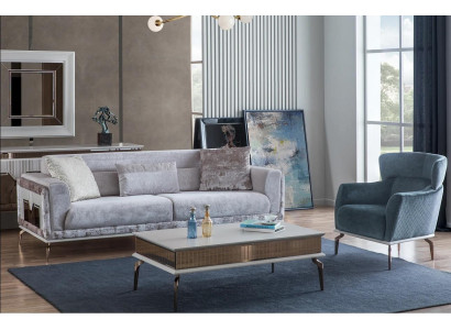 Living room Set Suite Group Furnishings Sofa Couches Coffee table 3pcs