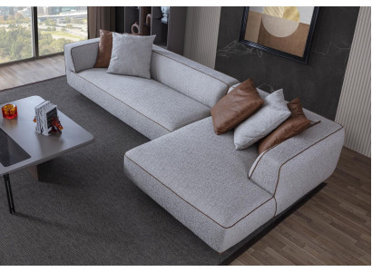 Corner suite Couch Sofa Couches Sets Gray Corner sofa Corner group Couch Sofas