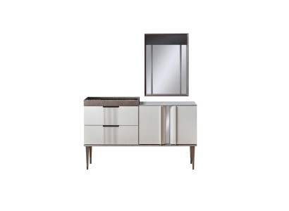 Design Dressing table with Mirror Luxury Bedroom Furniture 2pcs. style