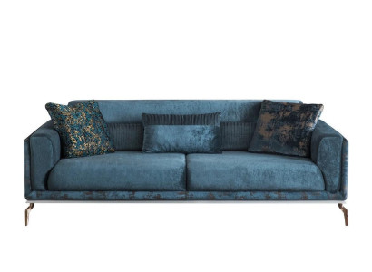 Modern Sofa 3 Seater Luxury Green Design Furniture in Living room Couches 235cm