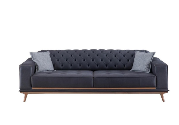 Sofa 4 Seater Design Sofas Upholstery Textile Relax Seat Furniture Modern