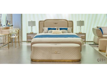 Bedroom Set Design Furniture Modern Luxury Beds new Bed 2x Bedside table
