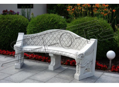 Antique Style Stone Armchair Stool Chair Garden Terrace Elegant Decor Design Throne