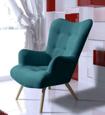Armchair Single Seater Lounge Club Furniture Wing Chair Sofa Couch TV Upholstery new