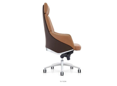 Armchair Leather Upholstery Decorative Swivel Computer Chairs Furniture Office Chair