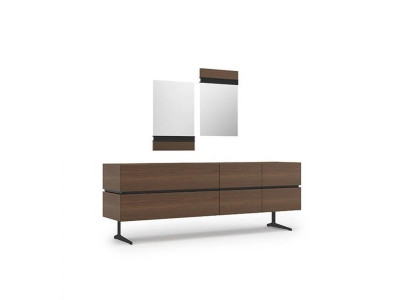 Sideboard with 2x Mirror Dining room Complete Furnishings Modern Design new
