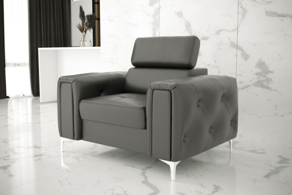 Sofa Fabric Couches Upholstery Textile new Chesterfield Armchair TV Couch 1 Seater