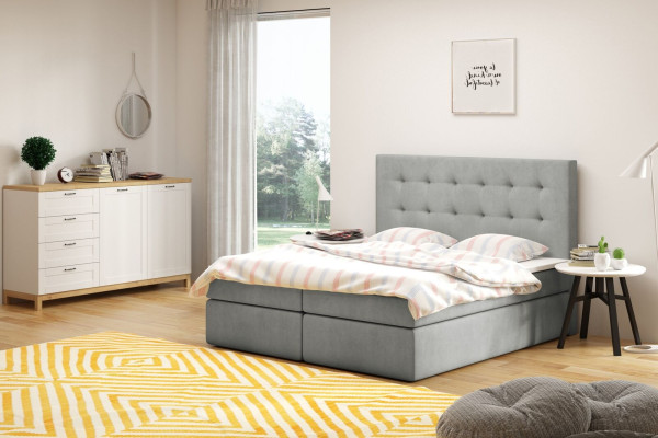 Bed Chesterfield Design Decorative Luxury Hotel Beds 180x200cm Sleep Room