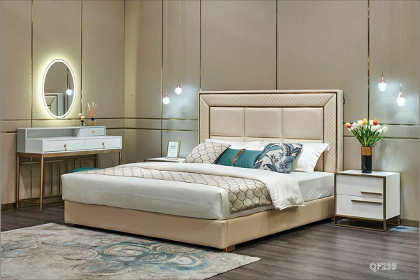 Bed Upholstery Design Luxury Double Decorative Hotel Beds Marriage 180x200cm Sleep