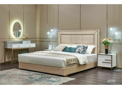 Bed Upholstery Design Luxury Double Decorative Hotel Beds Marriage 180x200cm Sleep