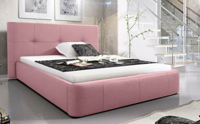 Bed Upholstery Design Luxury Double Hotel Beds Sleep Room Modern Leather