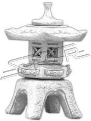 Flower Decoration Japanese Garden House Statue Figure Decoration