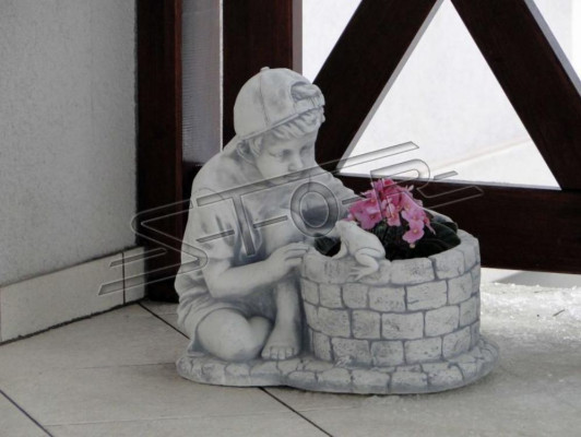 Flower pot natural plant pot decoration garden figure vases flower pots