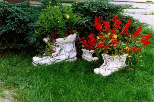 Flower pot plant pot decoration figure natural flower pots garden vases