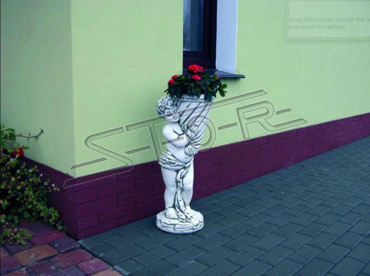 Flower pot plant pot decoration garden flower pots vases figure natural