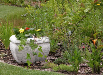 Flower pot plant pot decoration garden vases figure flower pots natural