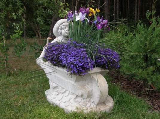 Flower pot plant pot decoration nature figure vases flower pots garden