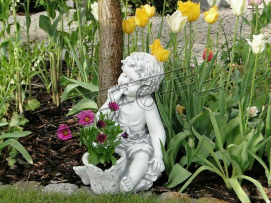 Flower pot plant pot decoration nature garden flower pots vases figure