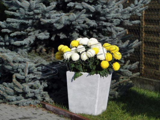 Flower pot plant pot decoration vases garden figure natural flower pots